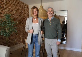 Montse de la Fuente y Fran Geijo del estudio de decoración Lola Geijo