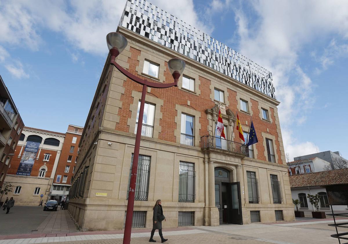 Palacio Provincial de Justicia de Palencia.