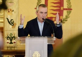 Ignacio Zarandona, durante una rueda de prensa.