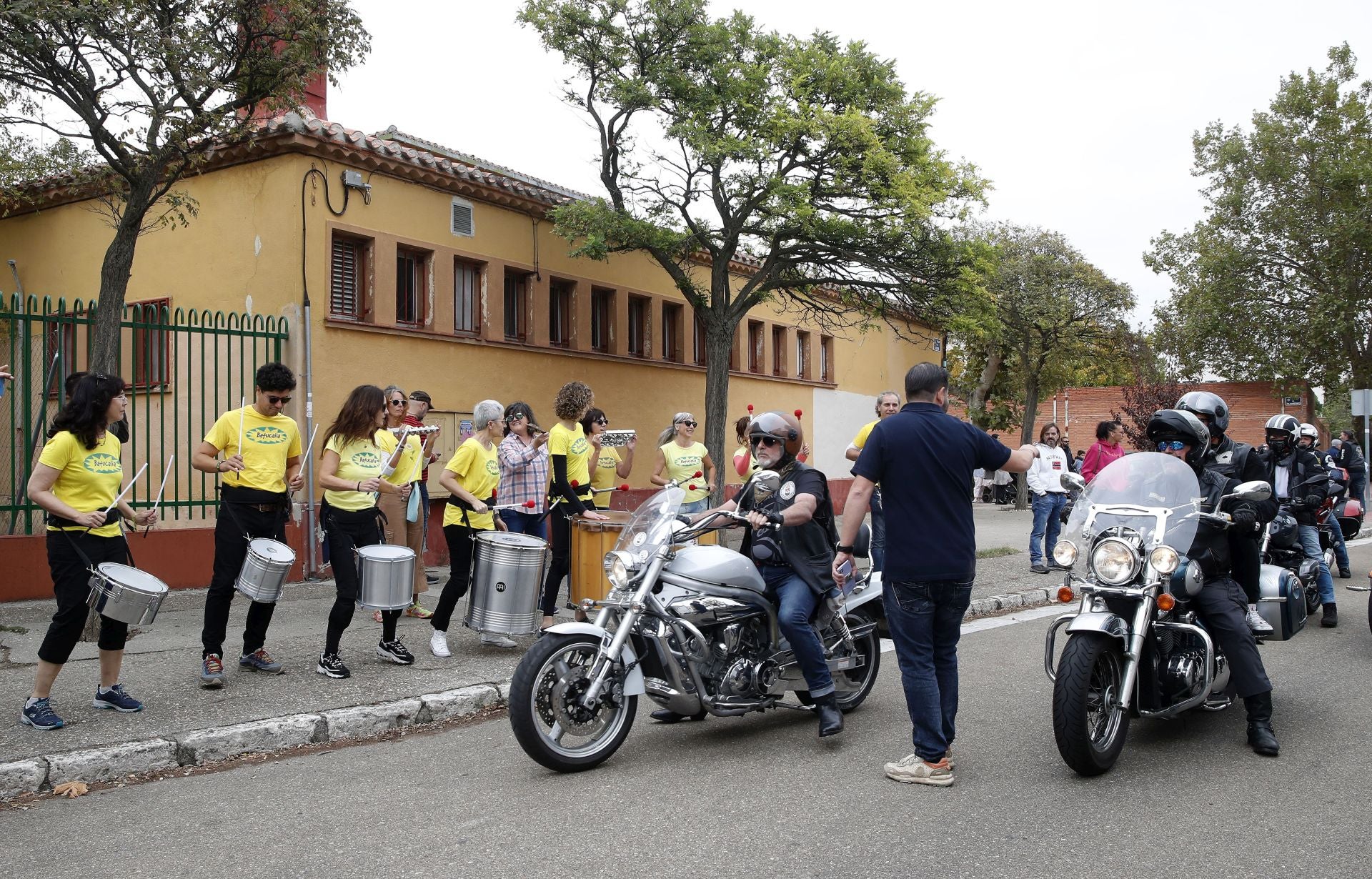 Marcha motera para visibilizar el ELA en Valladolid