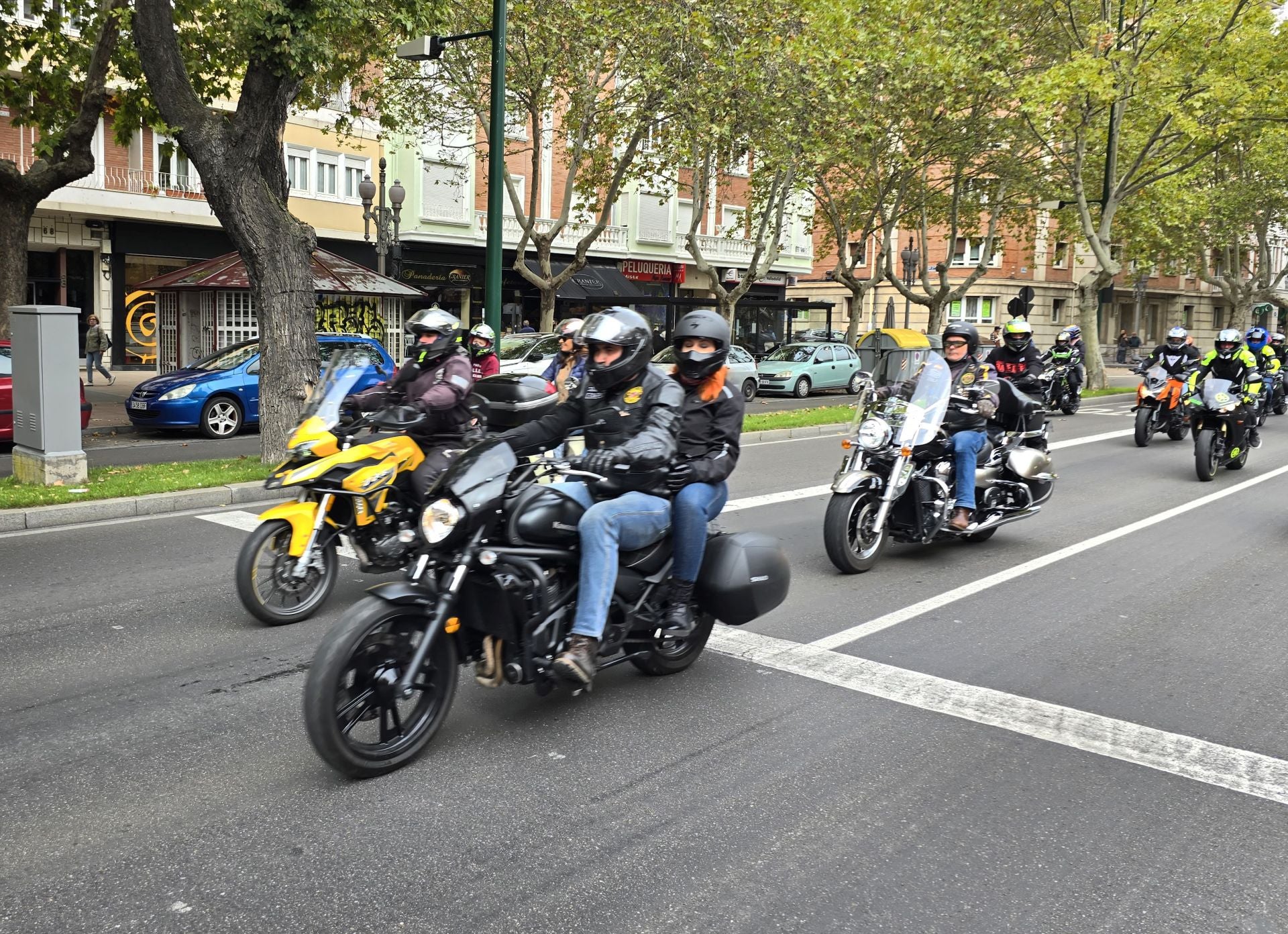 Marcha motera para visibilizar el ELA en Valladolid