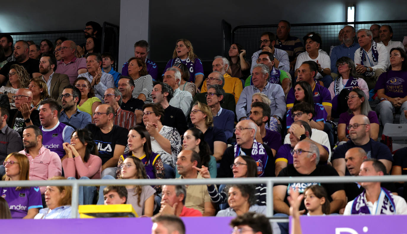 Búscate en las gradas del Pabellón animando al Palencia Baloncesto