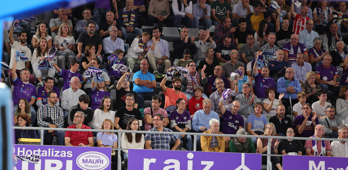 Búscate en las gradas del Pabellón animando al Palencia Baloncesto