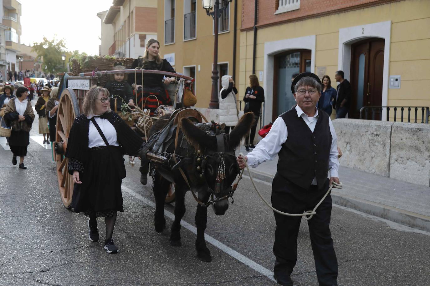 Las imágenes del pisado de la uva en Peñafiel