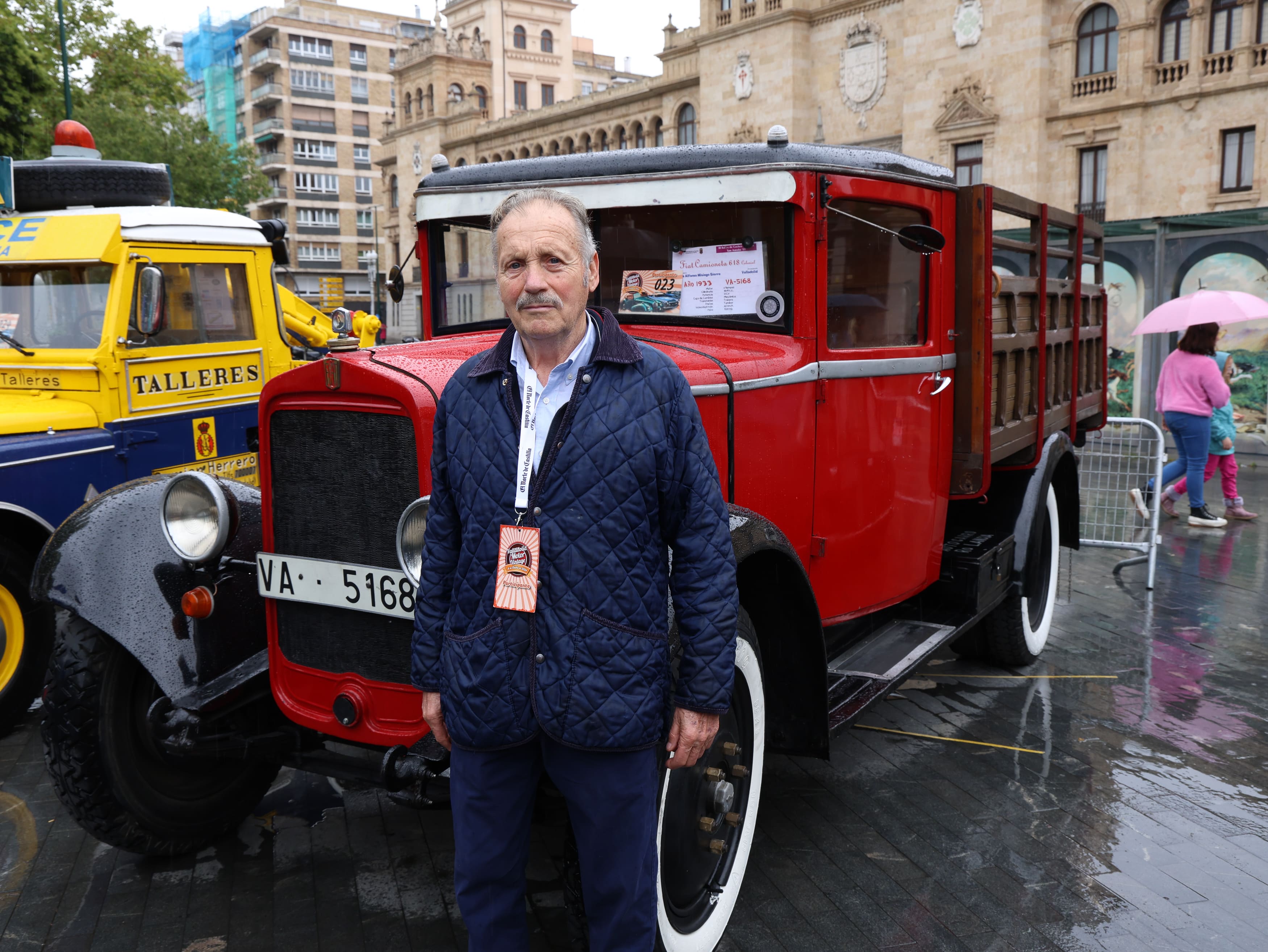 El camión Fiat 618 Colonial de 1935, propiedad de Luis Misiego, fue el vehículo industrial más antiguo de los expuestos.