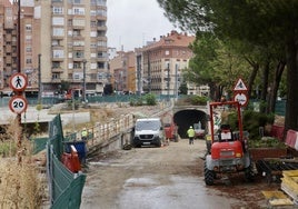 Obras de integración en el túnel de Labradores.