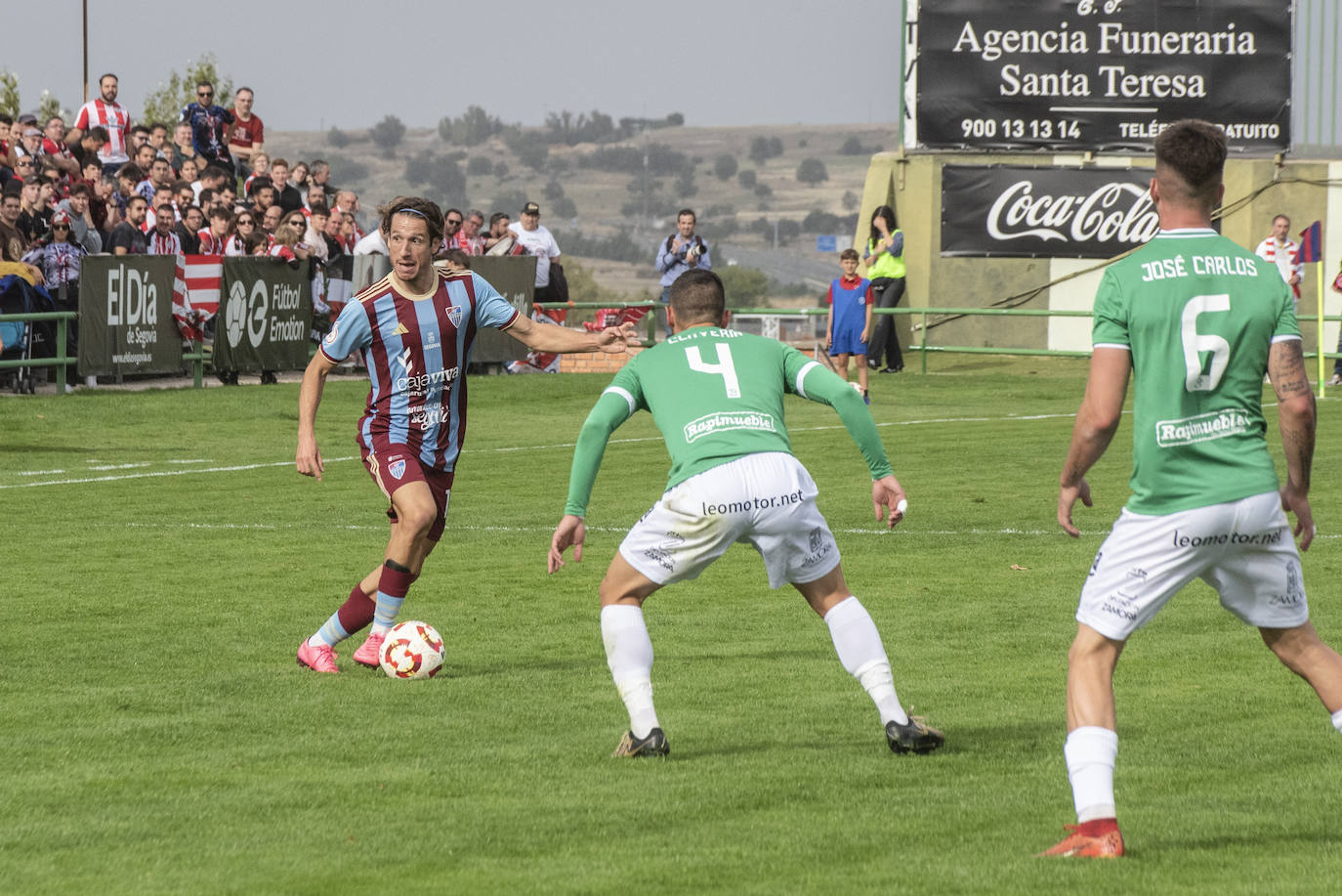 Fotografías del partido entre la Segoviana y el Zamora (1 de 2)