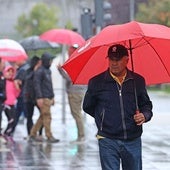 Alerta amarilla por lluvias de hasta 40 litros en 12 horas en Valladolid