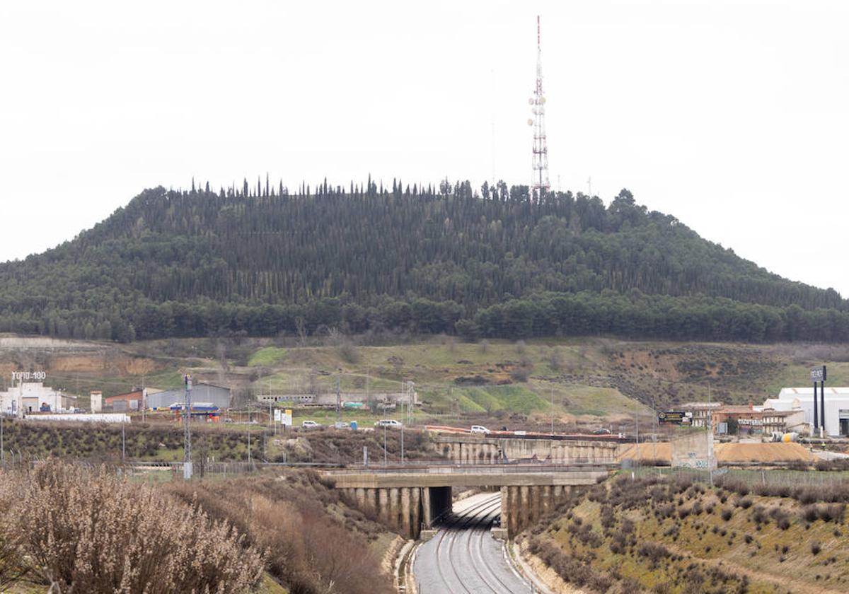 Imagen del Cerro de San Cristóbal.