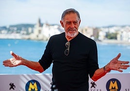 El actor Fabio Testi posa en el photocall del Festival de Sitges 2024.