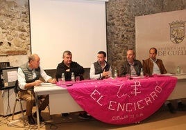 Ponentes en el Foro de los Encierros celebrado en Cuéllar.