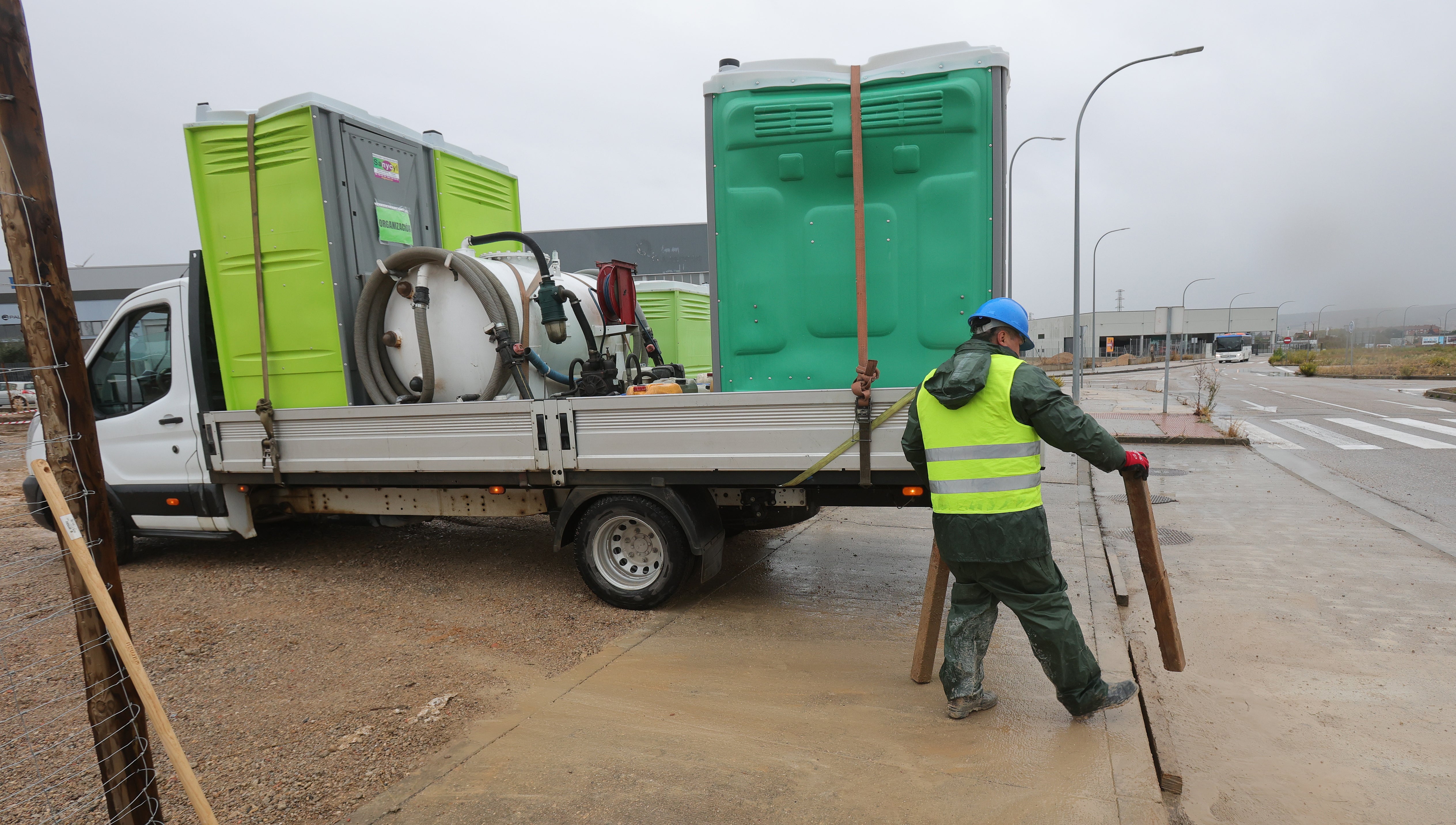 Así se construye la nueva central de la red de calor