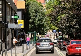 Imagen de archivo de la calle San Lorenzo, lugar del incidente.