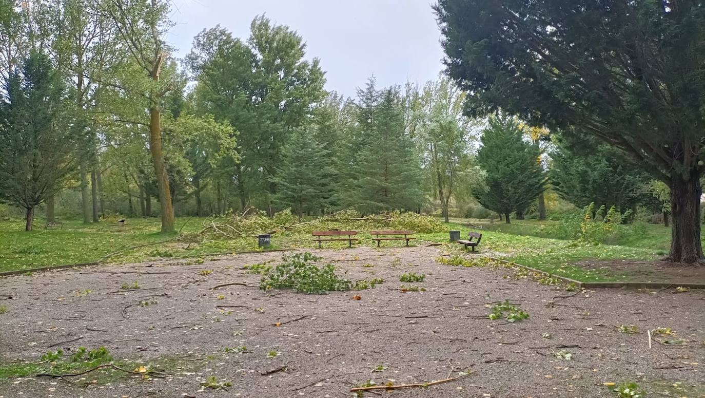 Cerrado el parque infantil de Aguilar de Campoo