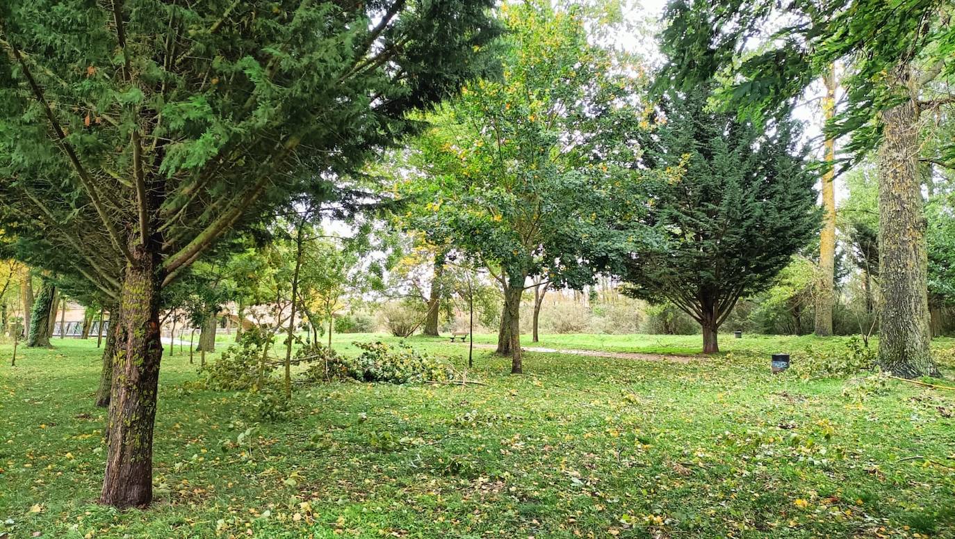 Cerrado el parque infantil de Aguilar de Campoo