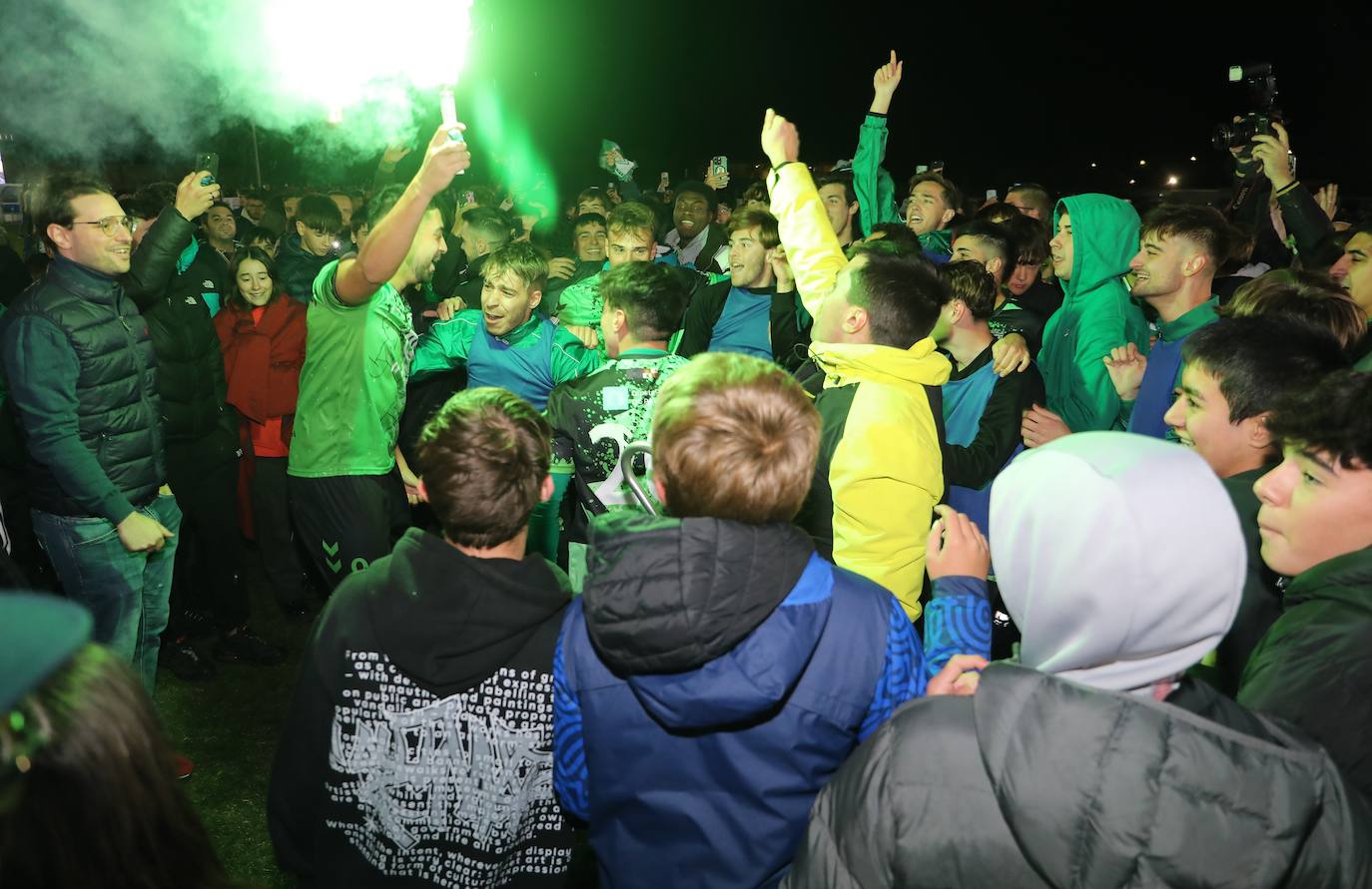 Así juega y pasa el Villamuriel a la segunda ronda de la Copa del Rey