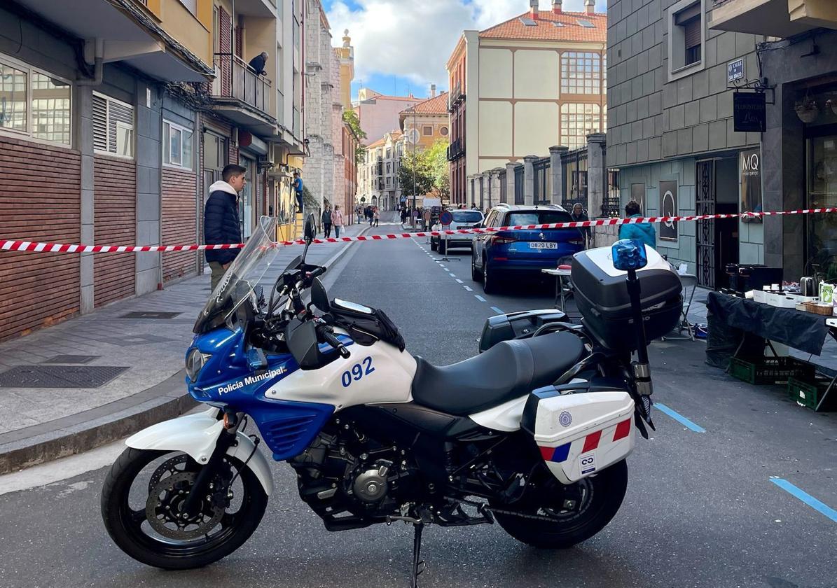 Calle San Ignacio cortada este jueves para el rodaje de la película.