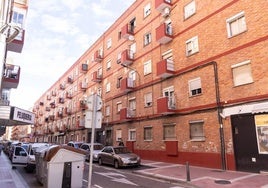 Inmueble de la calle Caamaño donde tuvieron lugar los hechos.