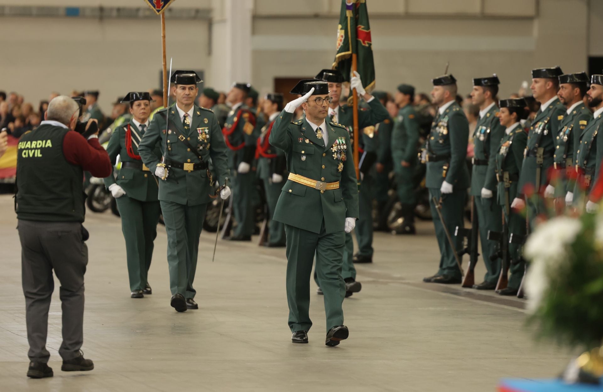 El homenaje de la Guardia Civil de Valladolid a su patrona, en imágenes