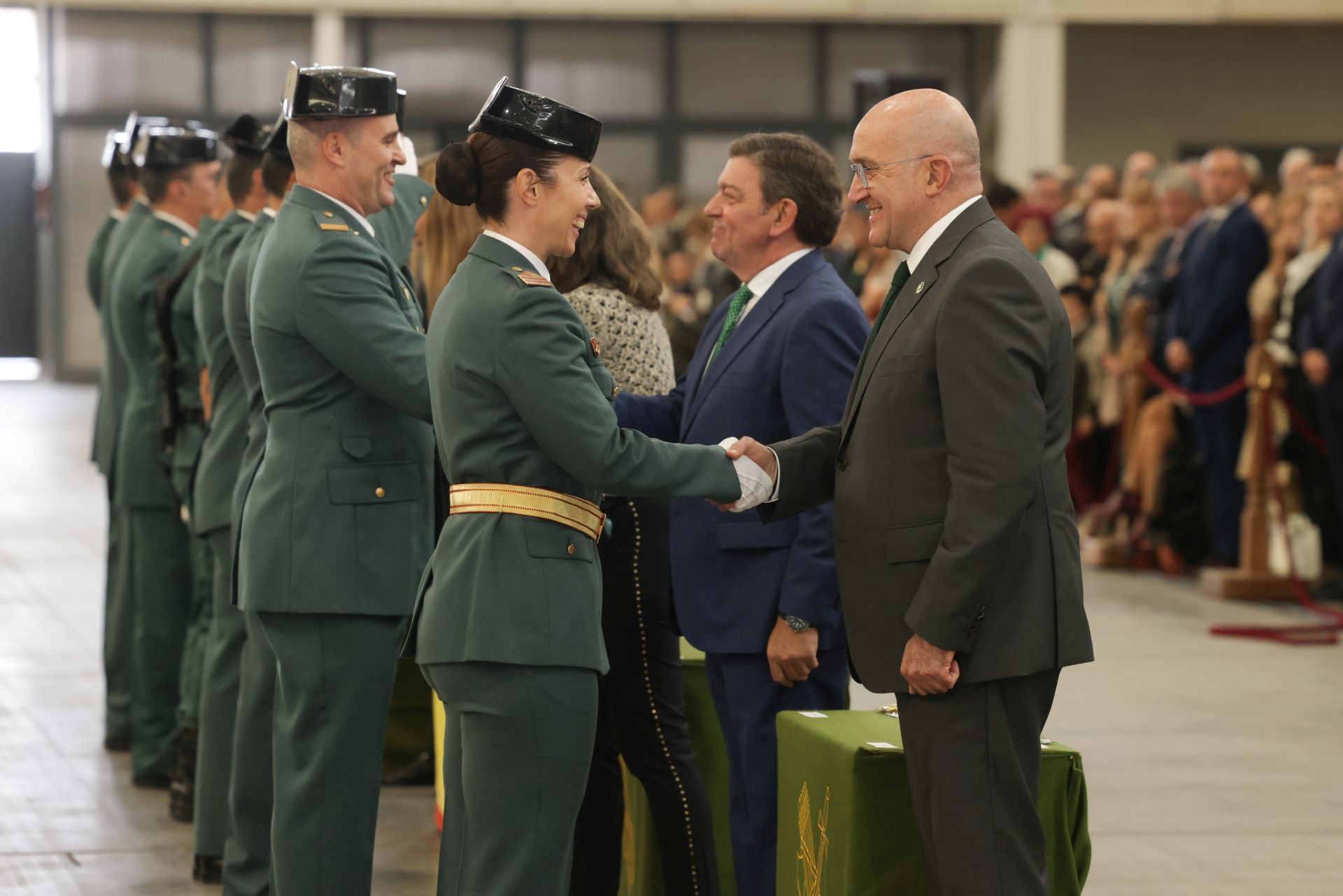 El homenaje de la Guardia Civil de Valladolid a su patrona, en imágenes