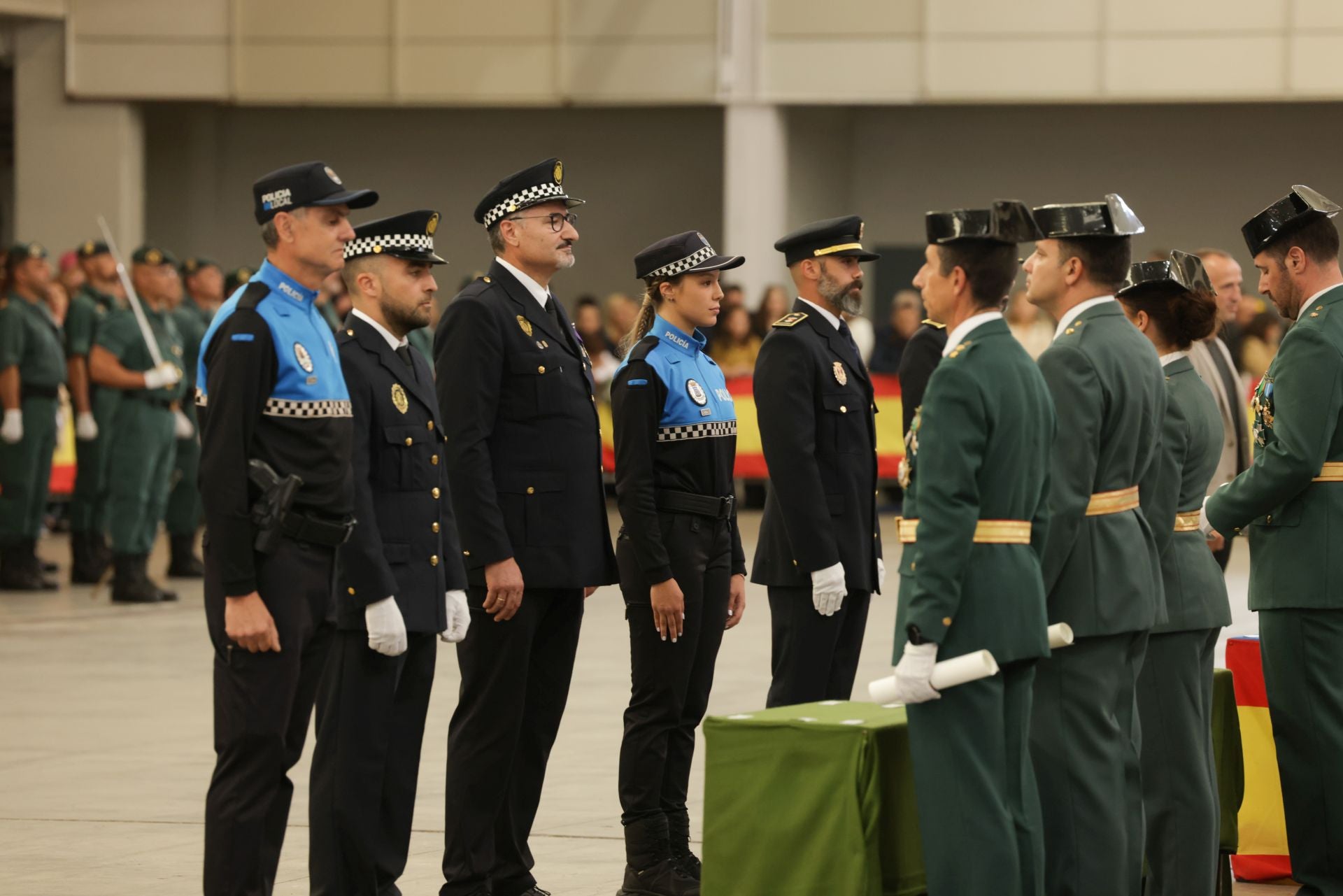 El homenaje de la Guardia Civil de Valladolid a su patrona, en imágenes