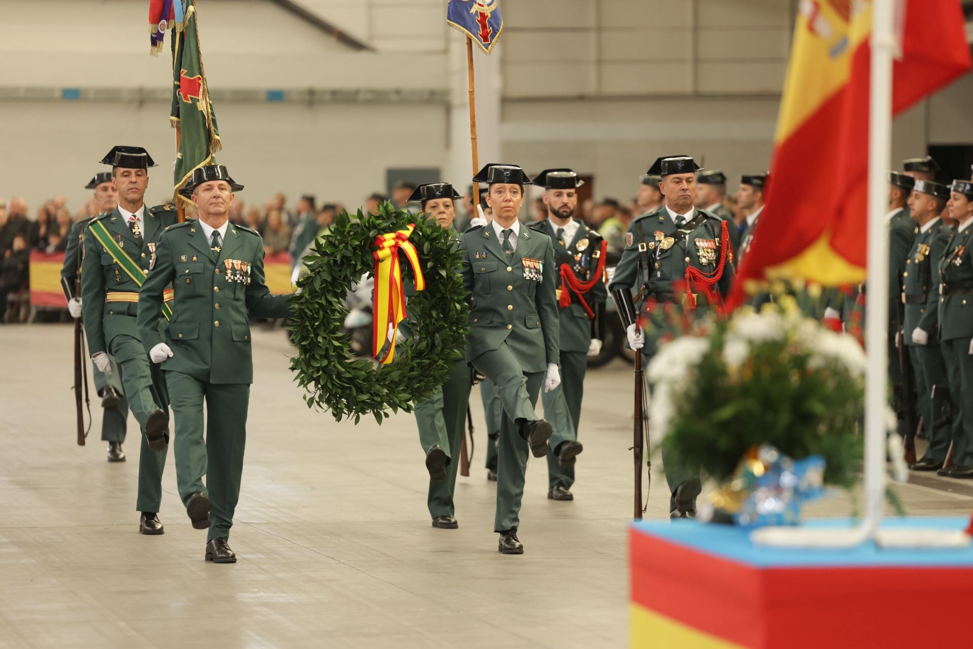 El homenaje de la Guardia Civil de Valladolid a su patrona, en imágenes