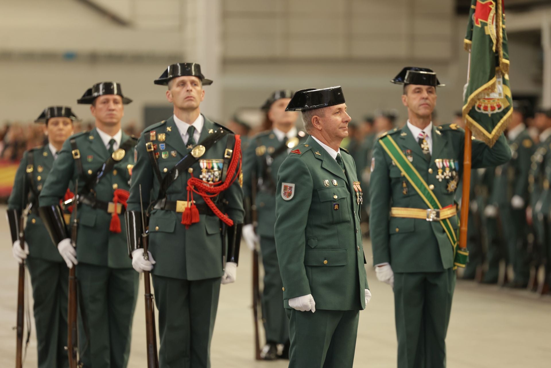 El homenaje de la Guardia Civil de Valladolid a su patrona, en imágenes