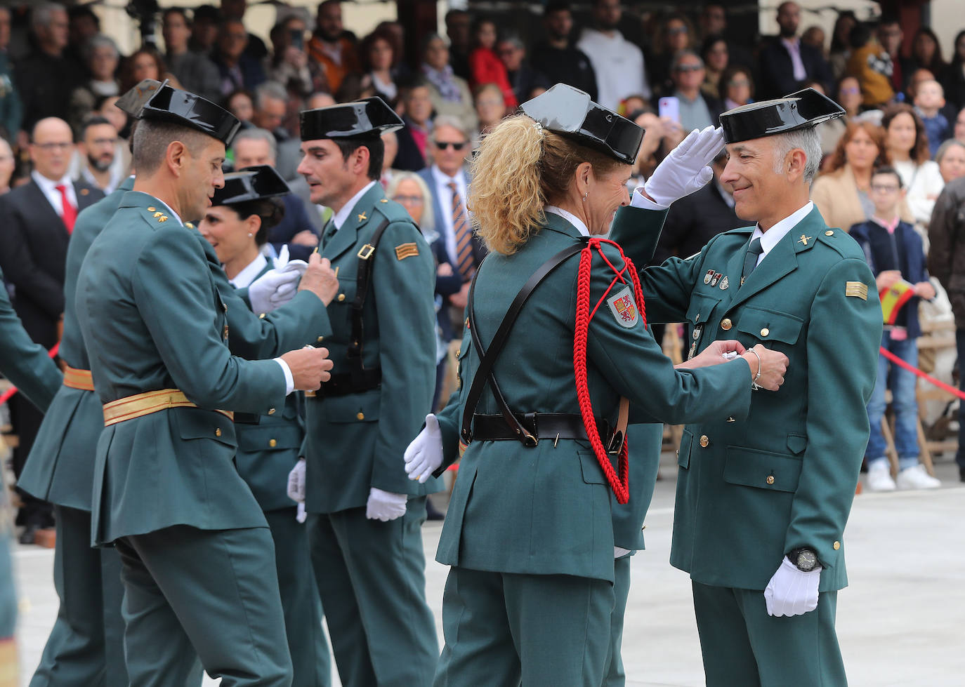 Palencia celebra la fiesta de la Guardia Civil