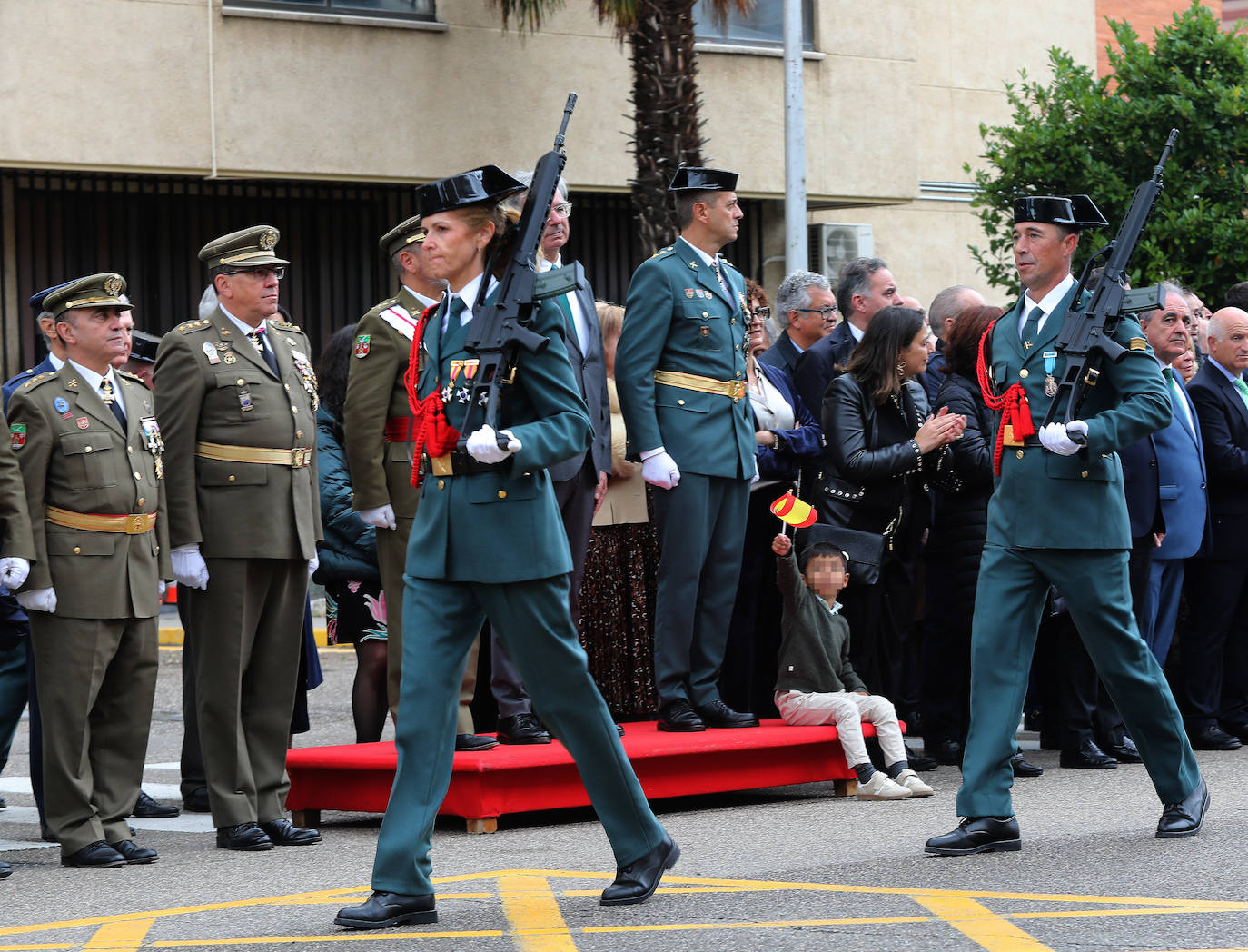 Palencia celebra la fiesta de la Guardia Civil