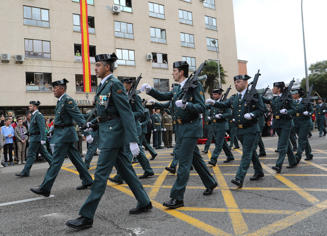 Palencia celebra la fiesta de la Guardia Civil