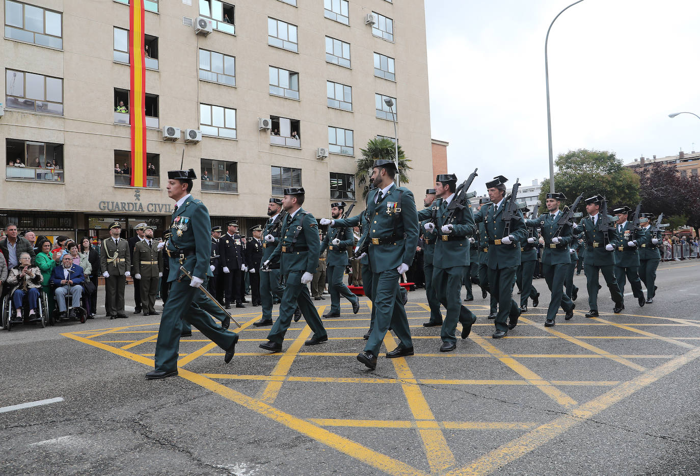 Palencia celebra la fiesta de la Guardia Civil