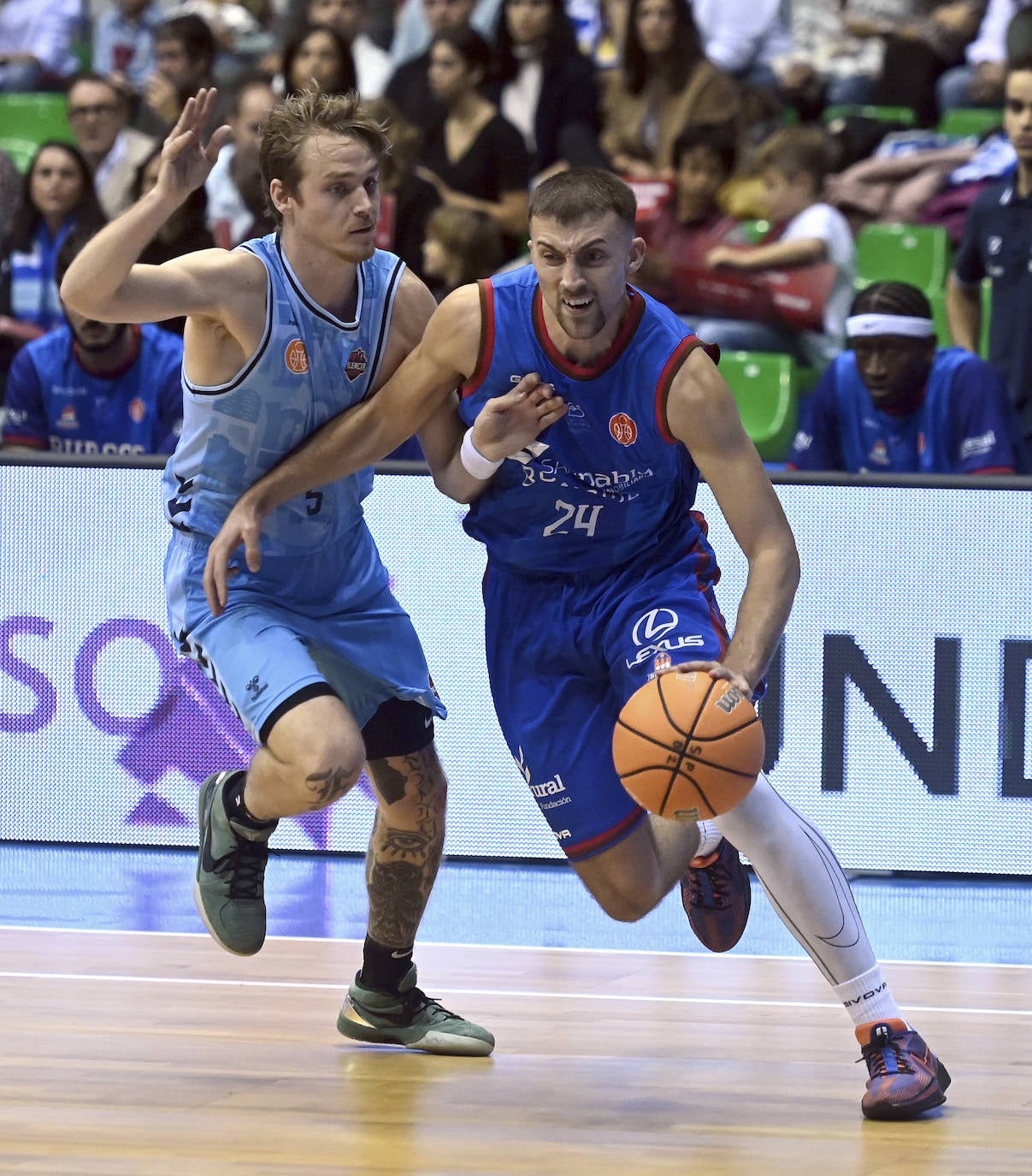 San Pablo Burgos 88-77 Palencia Baloncesto