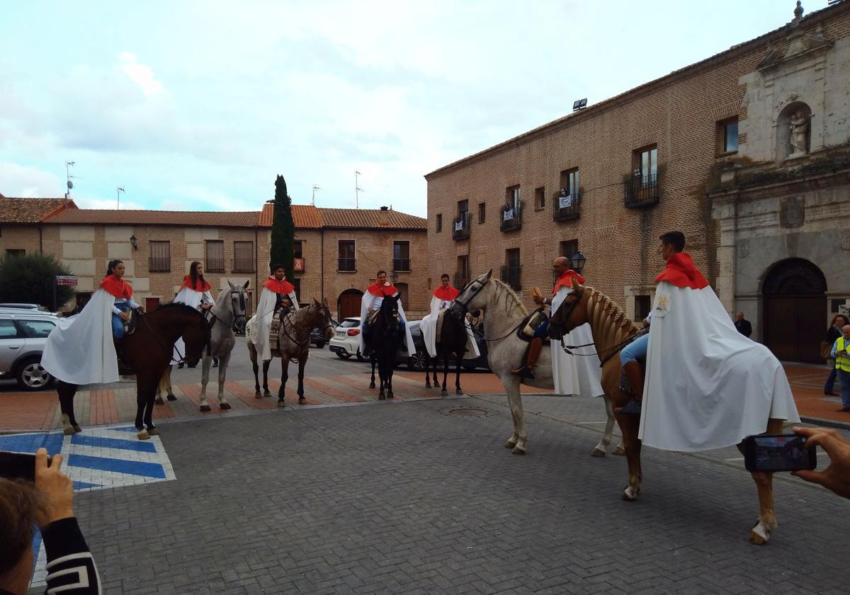 Los heraldos a caballo, este sábado en Olmedo.