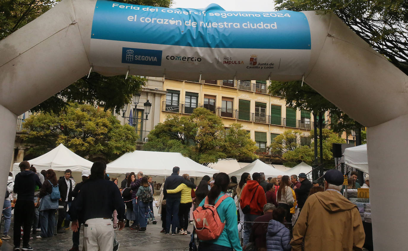 La Feria del Comercio de Segovia, en imágenes