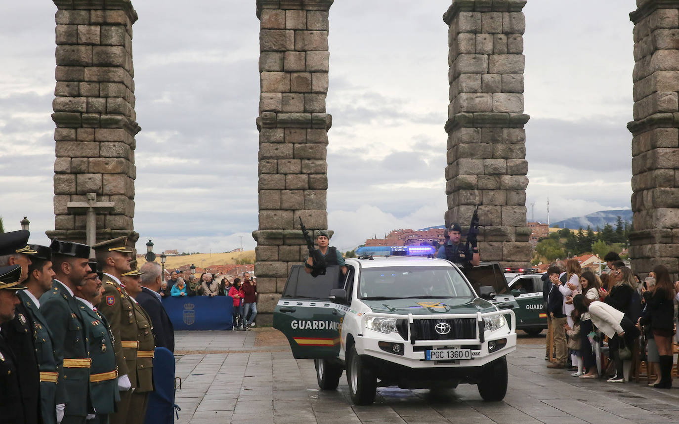 La fiesta de la Guardia Civil en Segovia, en imágenes