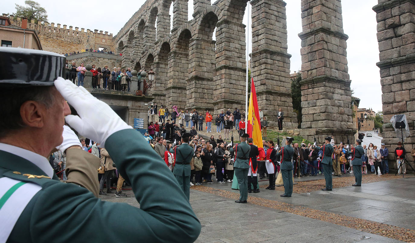 La fiesta de la Guardia Civil en Segovia, en imágenes