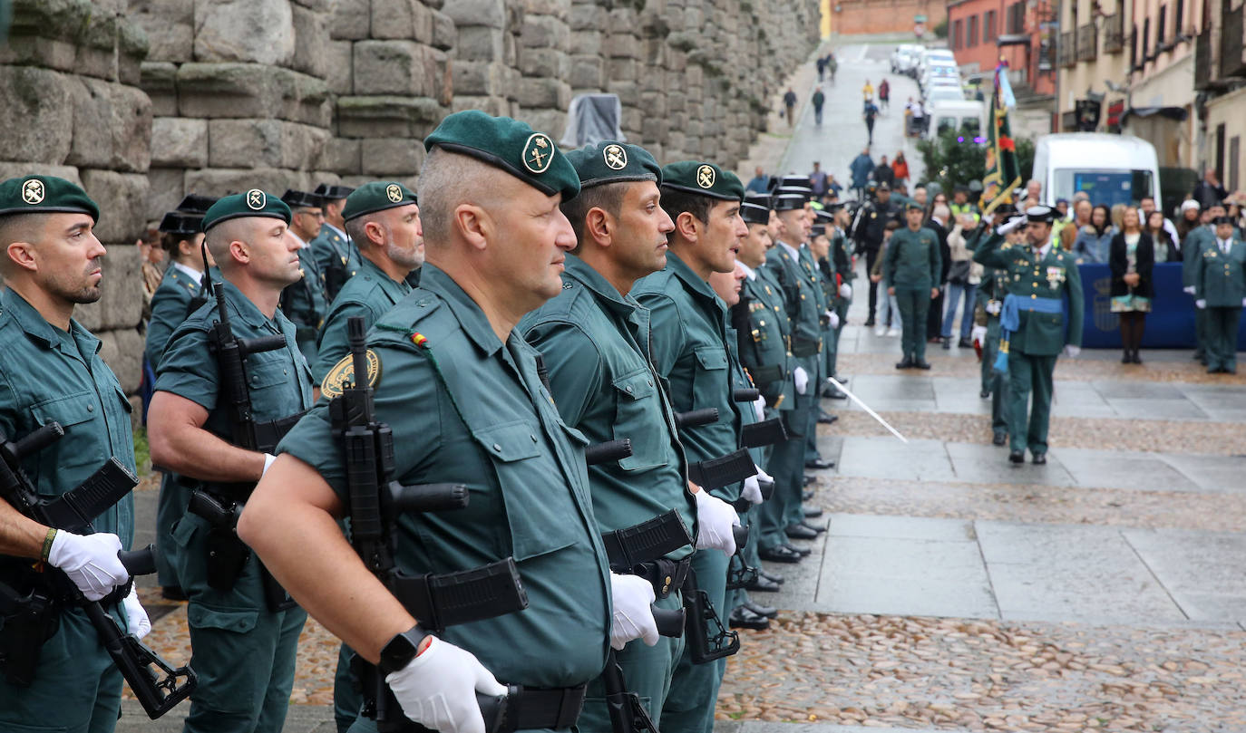 La fiesta de la Guardia Civil en Segovia, en imágenes