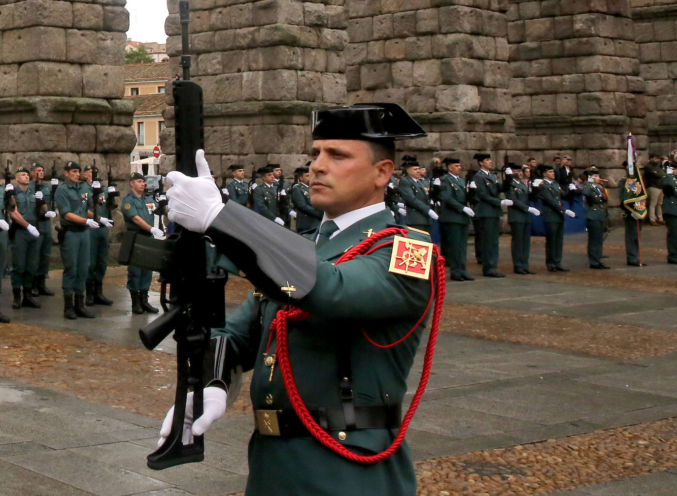 La fiesta de la Guardia Civil en Segovia, en imágenes