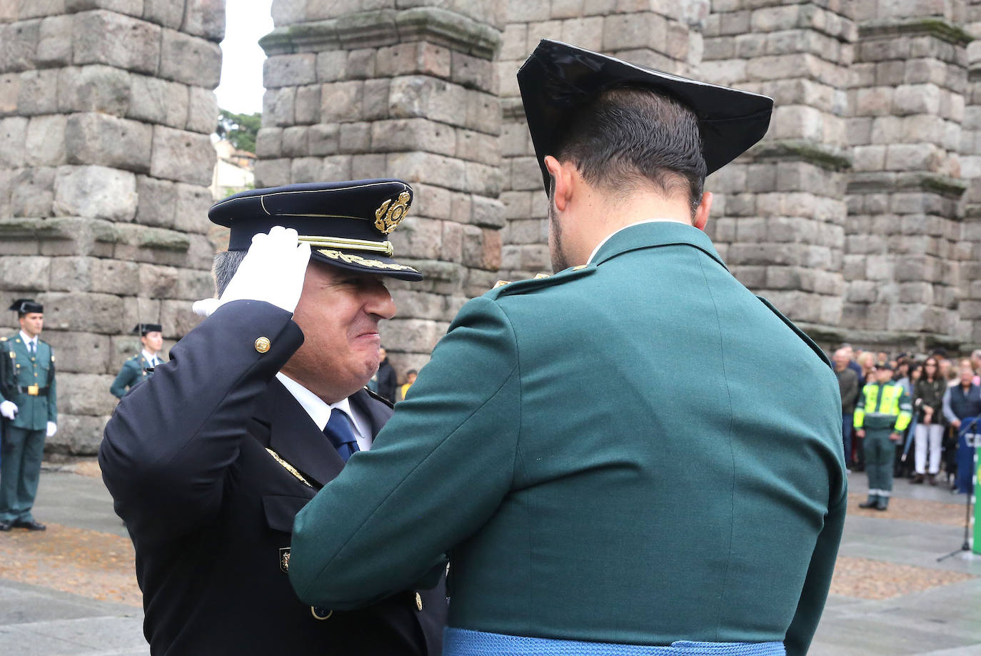 La fiesta de la Guardia Civil en Segovia, en imágenes