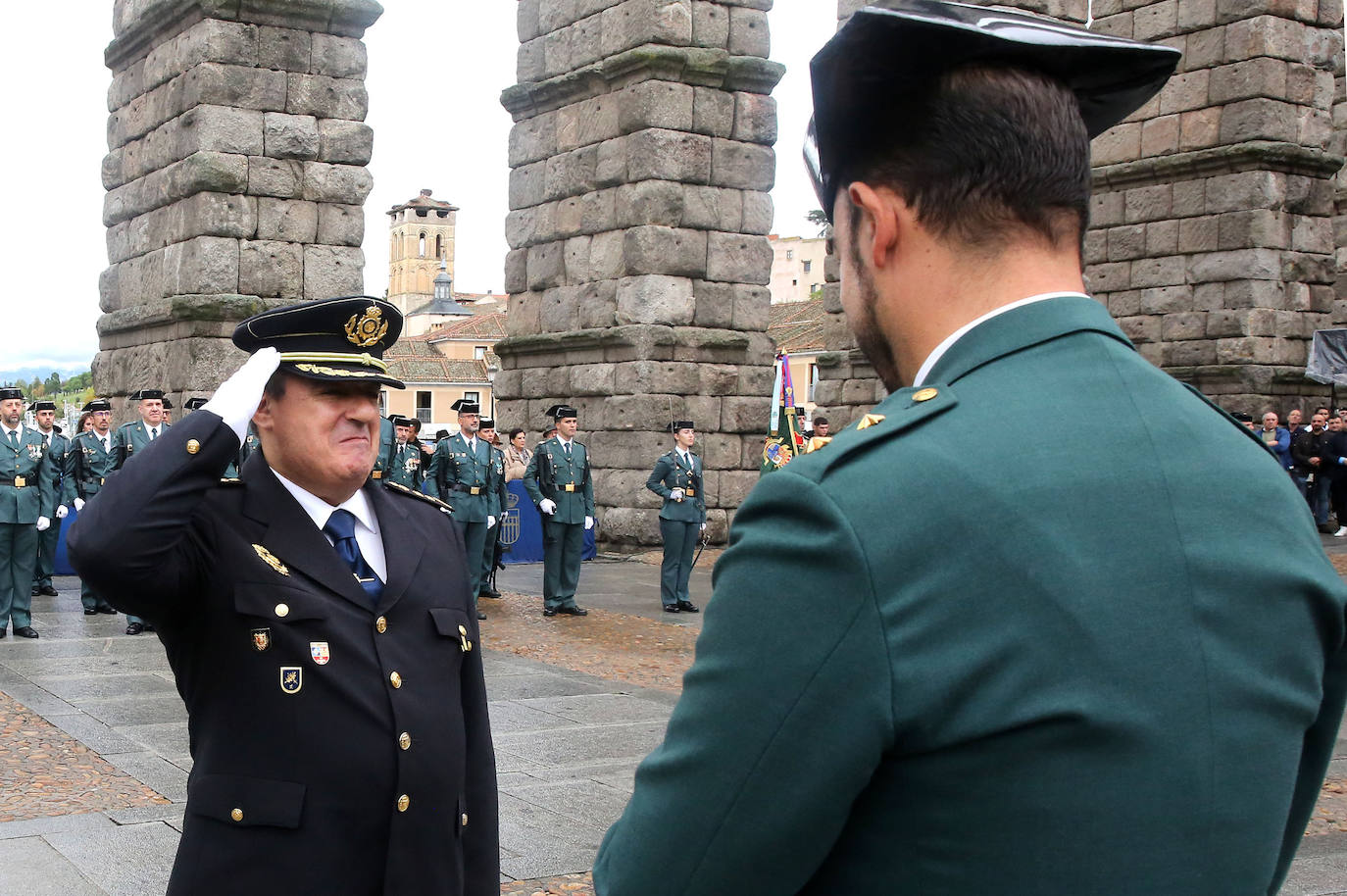 La fiesta de la Guardia Civil en Segovia, en imágenes