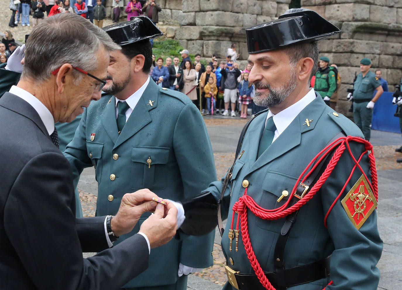 La fiesta de la Guardia Civil en Segovia, en imágenes