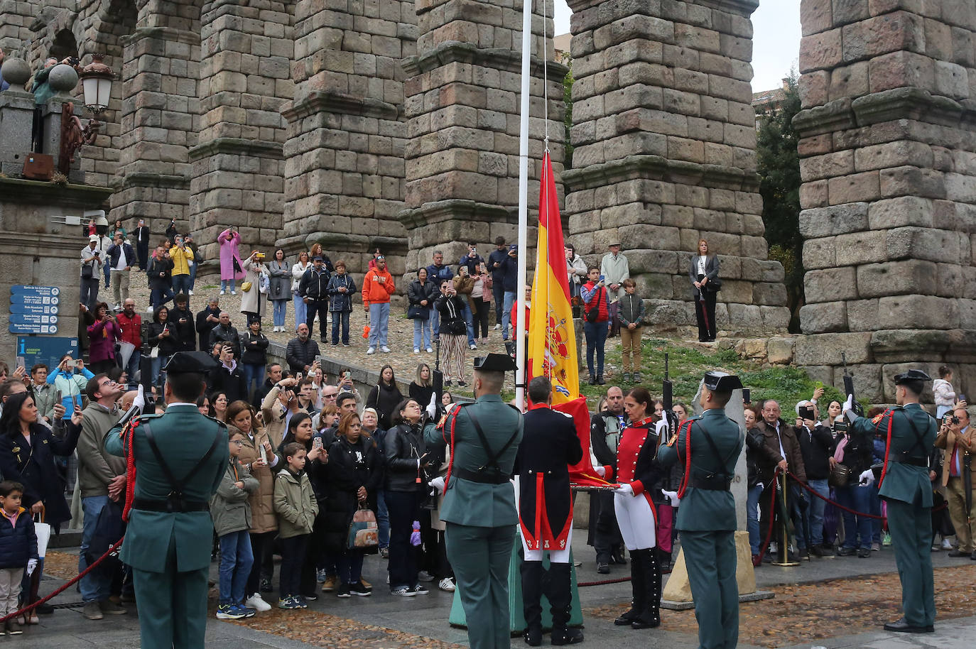 La fiesta de la Guardia Civil en Segovia, en imágenes