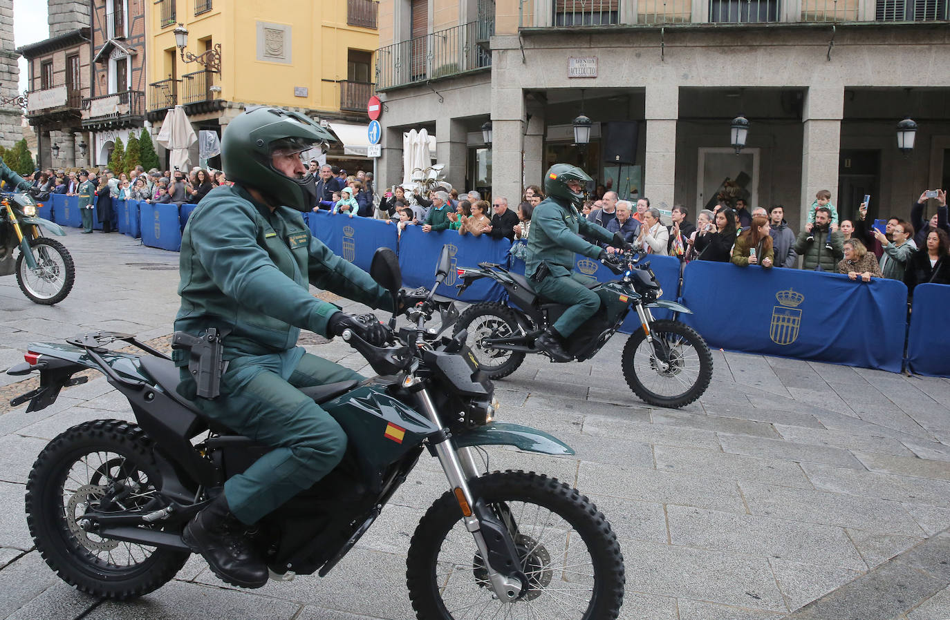 La fiesta de la Guardia Civil en Segovia, en imágenes