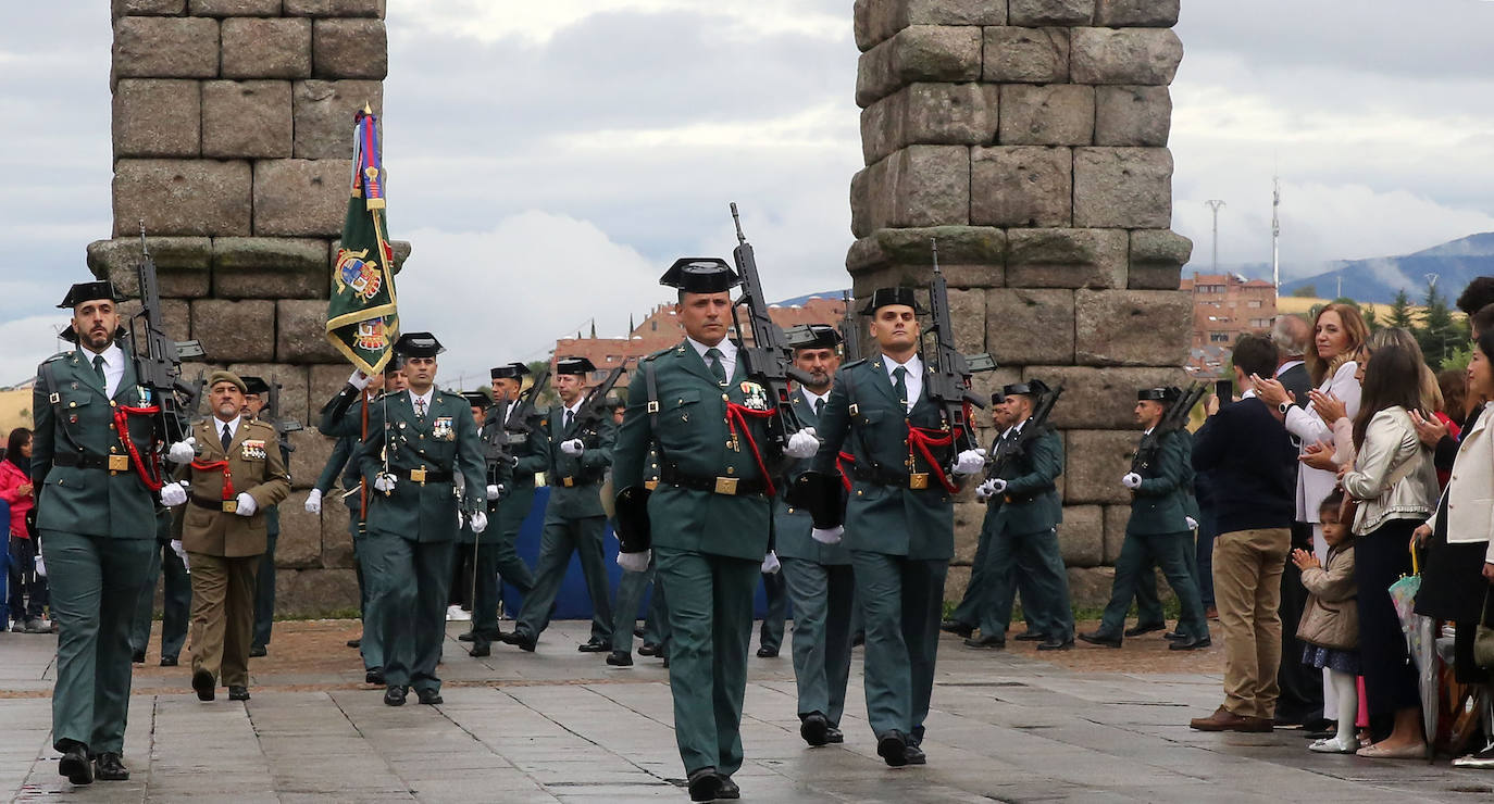 La fiesta de la Guardia Civil en Segovia, en imágenes