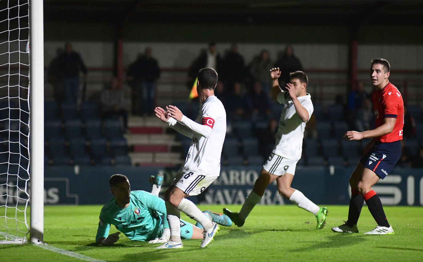 La derrota de la Sego ante el Osasuna B, en imágenes