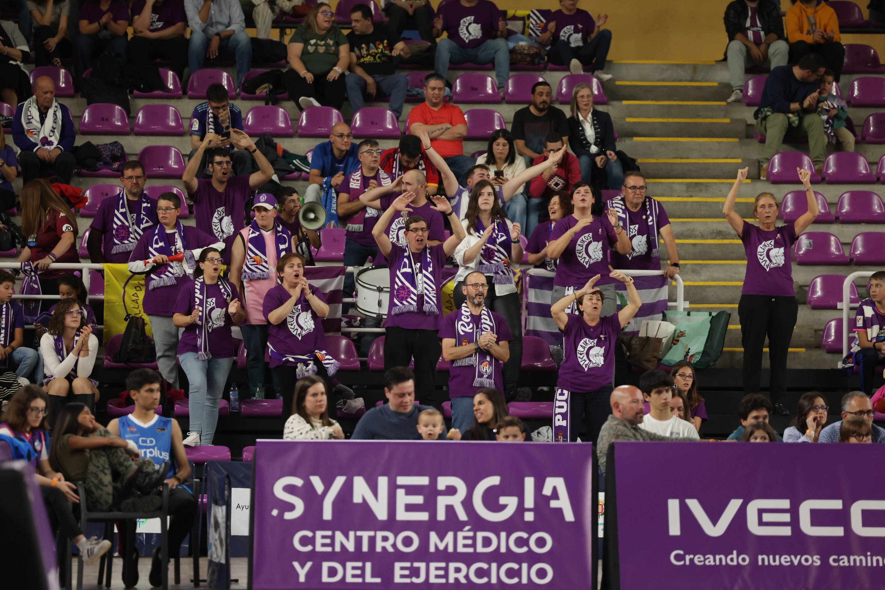 La derrota del UEMC Real Valladolid Baloncesto ante Fuenlabrada, en imágenes