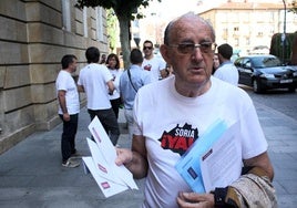 Gregorio 'Goyo' Sanz, durante un acto de Soria ¡Ya!.