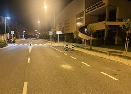 Inmediaciones del pabellón Pedro Delgado de Segovia.