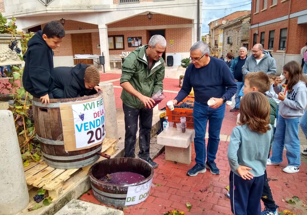 Fiesta de la Vendimia en Castrillo de Don Juan.