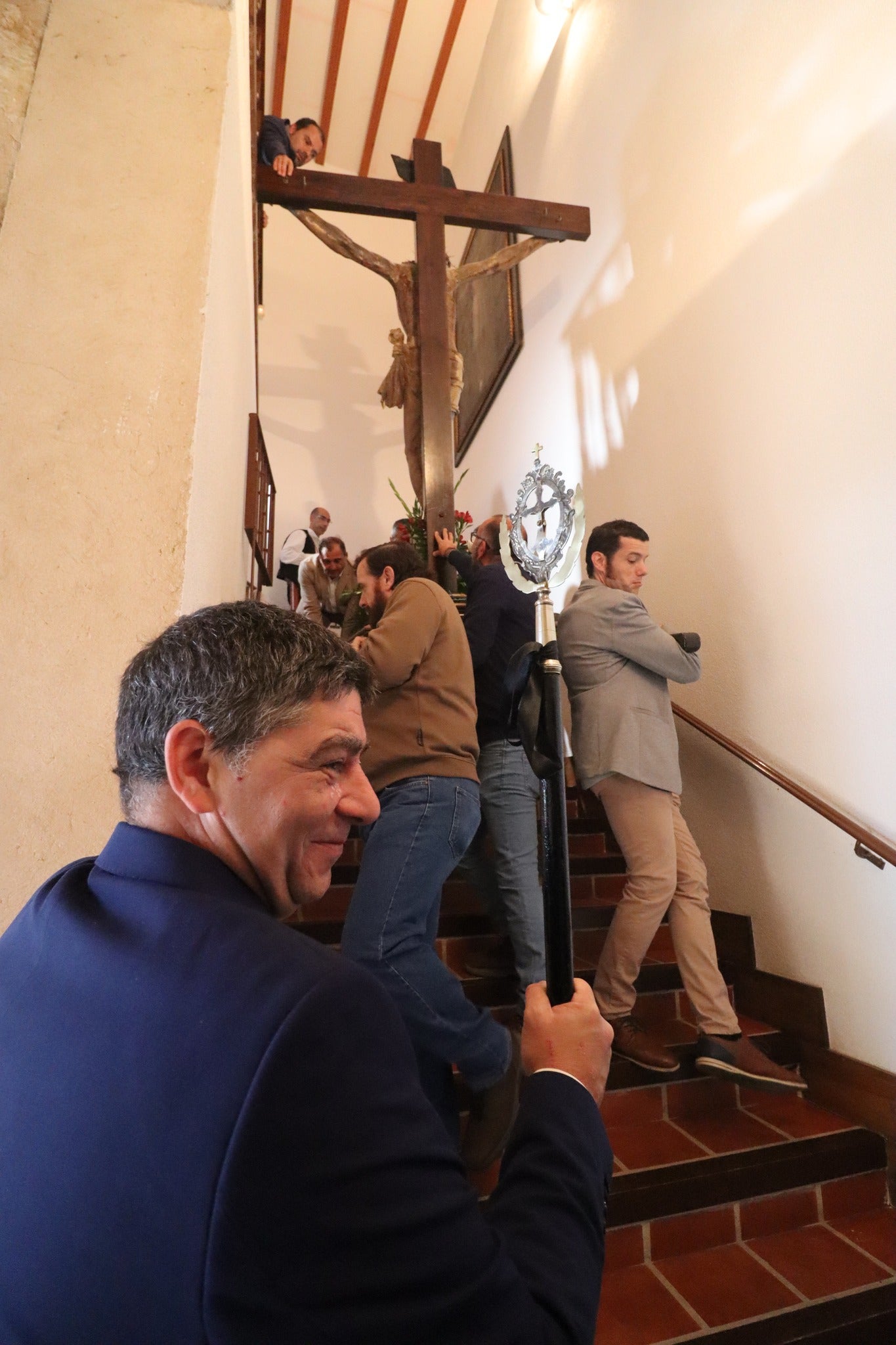 El Cristo de las Puertas recorre Rioseco como cada segundo domingo de octubre